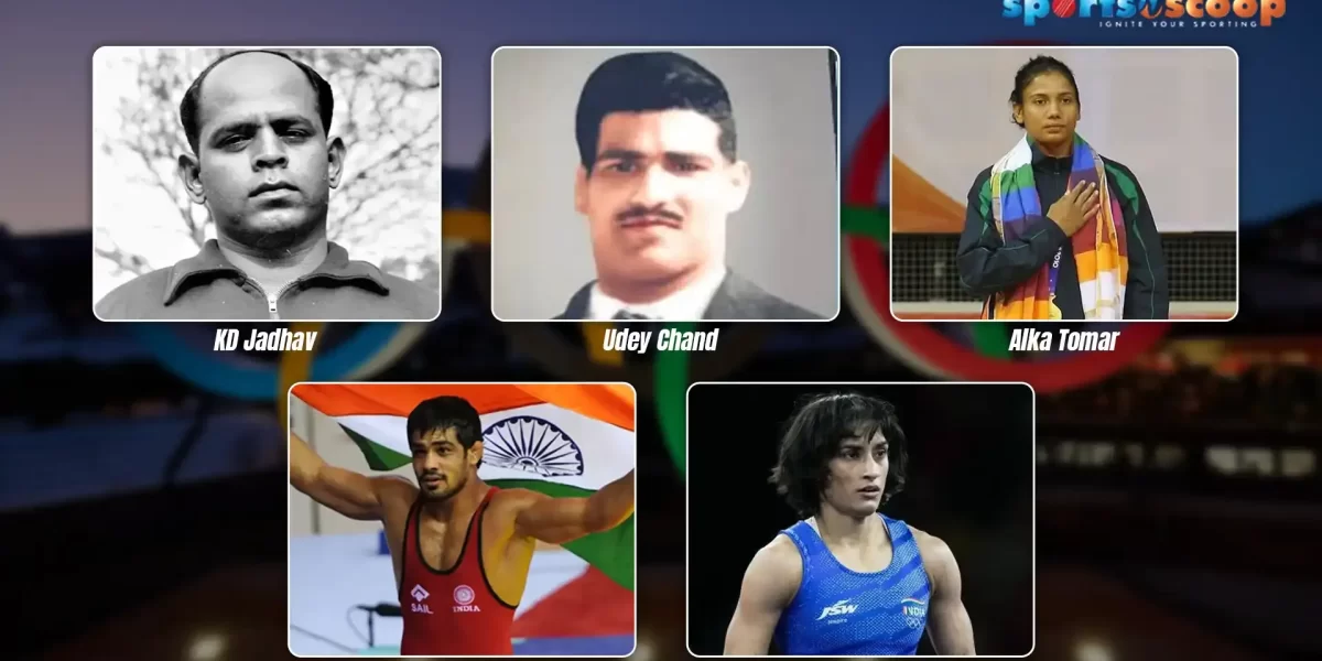 Celebrating the Indian Wrestlers in the Olympics!