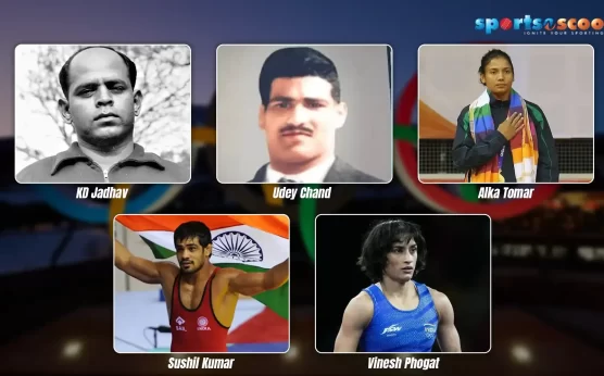 Celebrating the Indian Wrestlers in the Olympics!